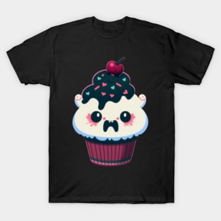 Kawaii Evil Cupcake T-Shirt